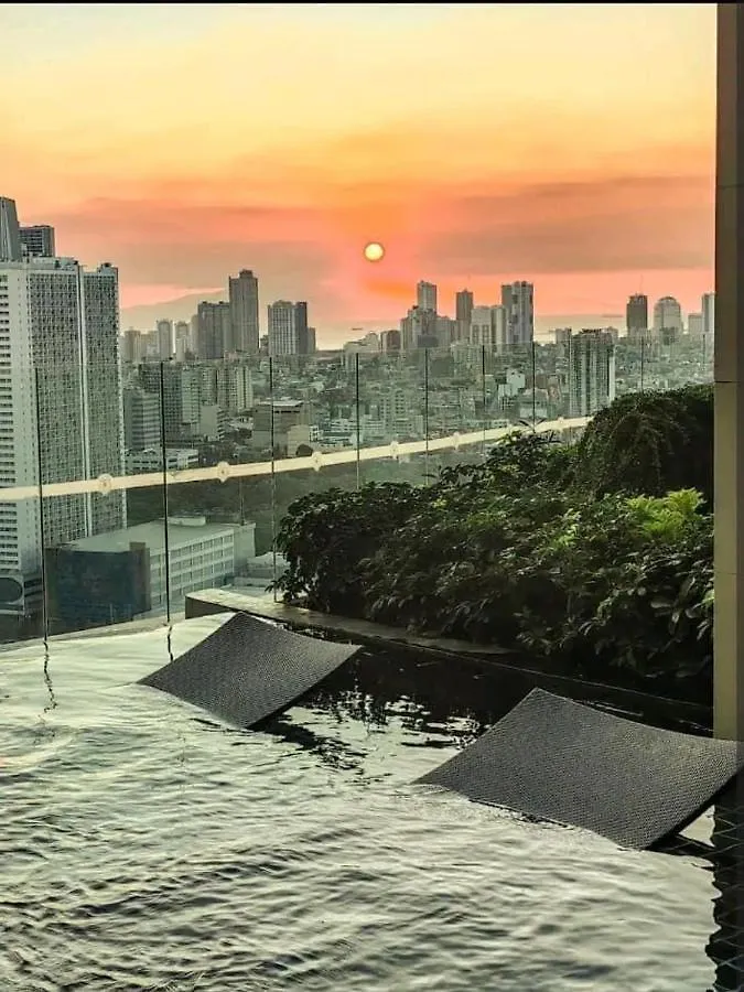 Homestyle Spacious Studio Flat In Gramercy Residences Condo Manila Filipiny